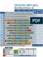 calendarización 2021