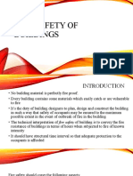 Fire Safety of Buildings