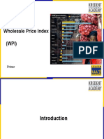 Wholesale Price Index (WPI) : Primer