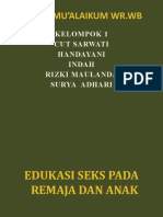 Edukasi Seks Pada Remaja Dan Anak