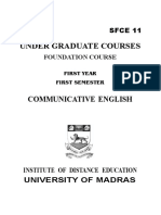 Communicative English - SFCE11