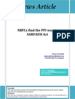 NBFCs Find The PFI Way To SARFAESI Act