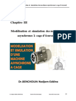 CHAP 3 Modélisation Et Simulation Des Machines Asynchrone à Cage