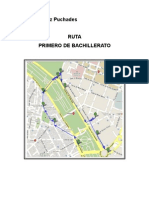 Ruta 1º BACHILLERATO