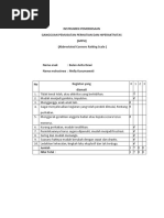 Kuesioner GPPH dan Skor Normal | PDF