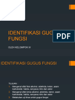 Identifikasi Gugus Fungsi