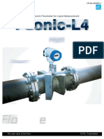 Multipath Ultrasonic Flowmeter For Custody Metering Package