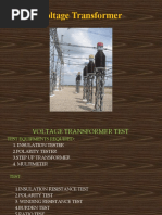 Current Transformer Testing Procedures | PDF | Transformer | Electrical ...