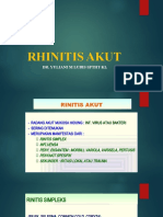 Rhinitis Akut