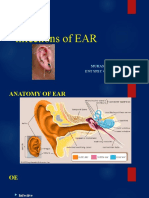 Infections of Ex, Middle, Inner Ear Ali