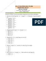 Modul 7 (Uh) Matematika Wajib-X Ipa-Ips