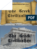 The Greek Civilization: Hadj Mohammed Mokrani High-School