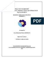 Practicum Report International Production and Operation Management