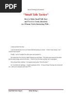 Small Talk Tactic Free Report 6ppt2o2wmr