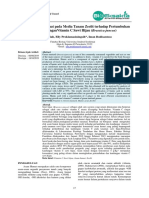 Pengaruhasam Humat Pada Media Tanam Zeolit Terhadap Pertumbuhan Dan Kandunganvitamin C Sawi Hijau (Brassica Juncea)