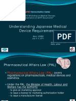 Japonya Medikal Cihaz Gereklilikleri
