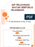 Prinsip Dasar Pelayanan Kep Berfokus Pelanggan