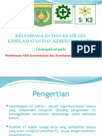 Kelembagaan K3 - Agustus 2014 (New)