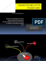 Diabetes Mellitus Team Care Diabetes Mellitus Team Care: Achmad Rudijanto