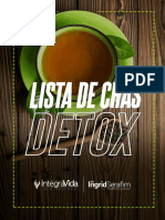 Lista de Chás Detox