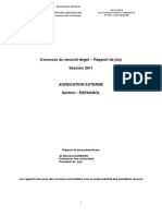 Agreg Ext Rapport 2011