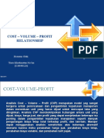 Cost Volume Profit & Job Order Costing