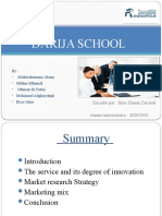 DARIJA SCHOOL Marketing Plan