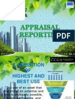 Appraisal Reporting MRB