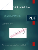 Ampere's Circuital Law: by Akshay Kumar