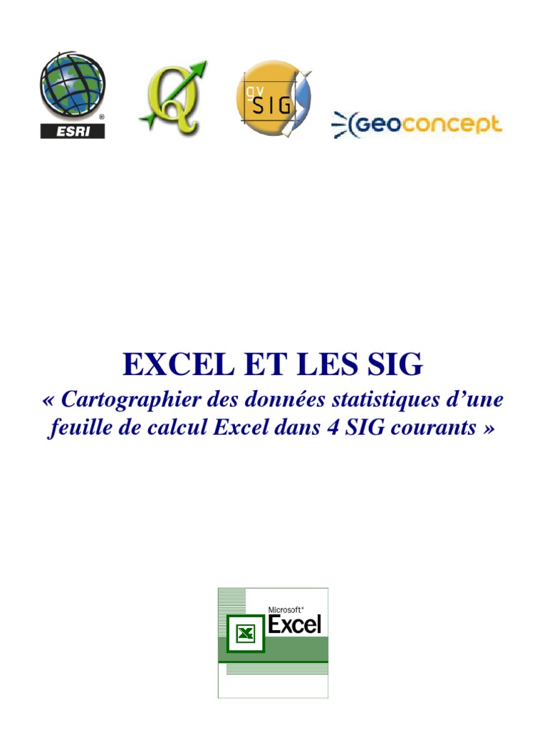 Excel Et Les SIG | PDF | Microsoft Excel | Ingénierie informatique
