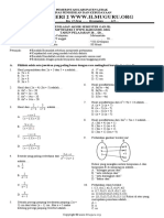 Ilmuguru - Org - Soal PAS Matematika Kelas 8 Semester 1 Tahun 2020