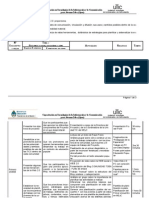 Planificación Del Encuentro Llevado Adelante El 25/8/08