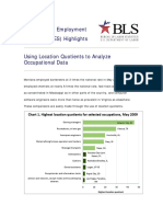 Occupational Employment Statistics (OES) Highlights Using Location Quotients To Analyze Occupational Data