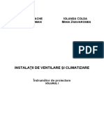 Indrumator de Proiectare Instalatii de Ventilare Si Climatizare