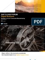 Sap Cloud Forum: Digital Business