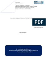 Estructura de La Administración Pública Venezolana - GV