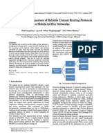 A Review and Comparison of Reliable Unicast Routing Protocols For Mobile Ad Hoc Networks