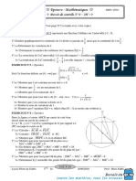 Devoir de Contrôle N°01 2009 2010 (Gabes)