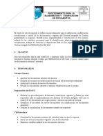 Procedimiento de Control de Documentos