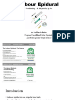 Labour Epidural