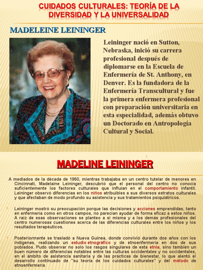 Transculturalidad Y Comunidad PDF Enfermer a Vida