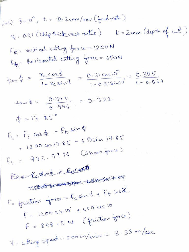 Engineering Calculations Summary | PDF | Science & Mathematics