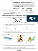 Ficha 6.º CN - Respicelular + Sistema Urinário + Pele