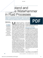 Water Hammer Understand and Mitigate