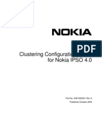 Clustering Configuration Guide For Nokia IPSO 4.0: Part No. N451820001 Rev A Published October 2005