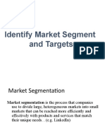 04 - Identify Market Segments and Targets