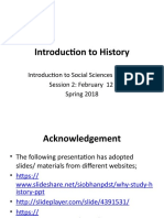 Introduction to History: Major Transformations