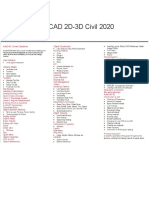 AutoCAD 2D - Outlines