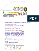 2 C Interseccion de Conjuntos Ejercicios Resueltos PDF