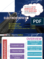 The Study Of, The and The Associated With Them.: Electric Charges at Rest Forces Between Them Electric Fields